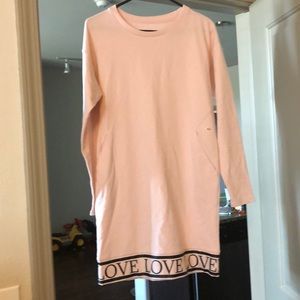Straight cotton dress